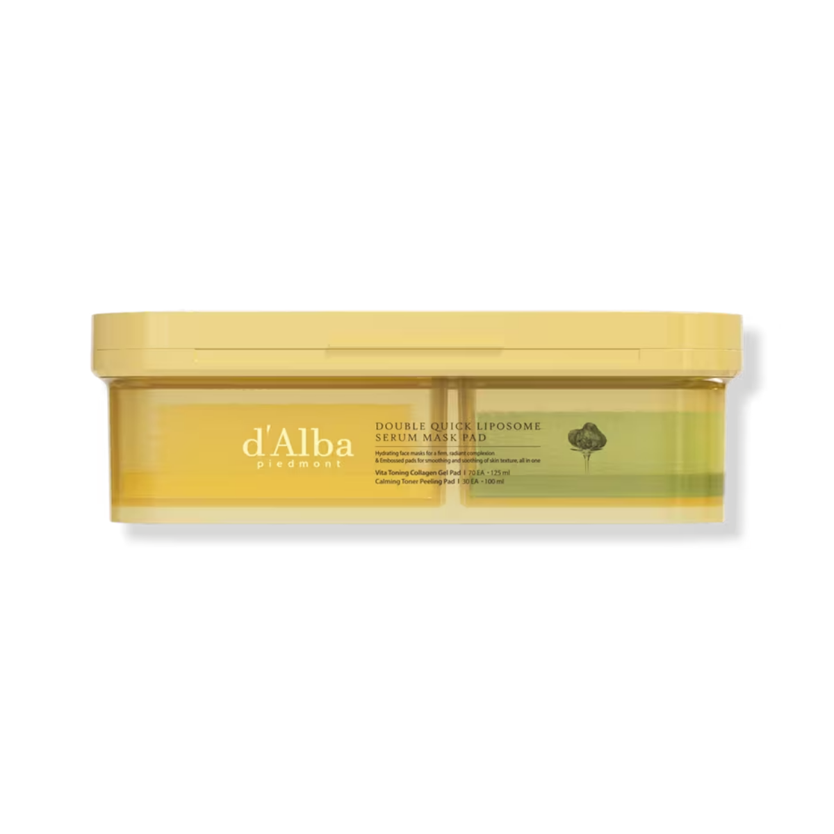 d'Alba | Double Quick Liposome Serum Mask Pad