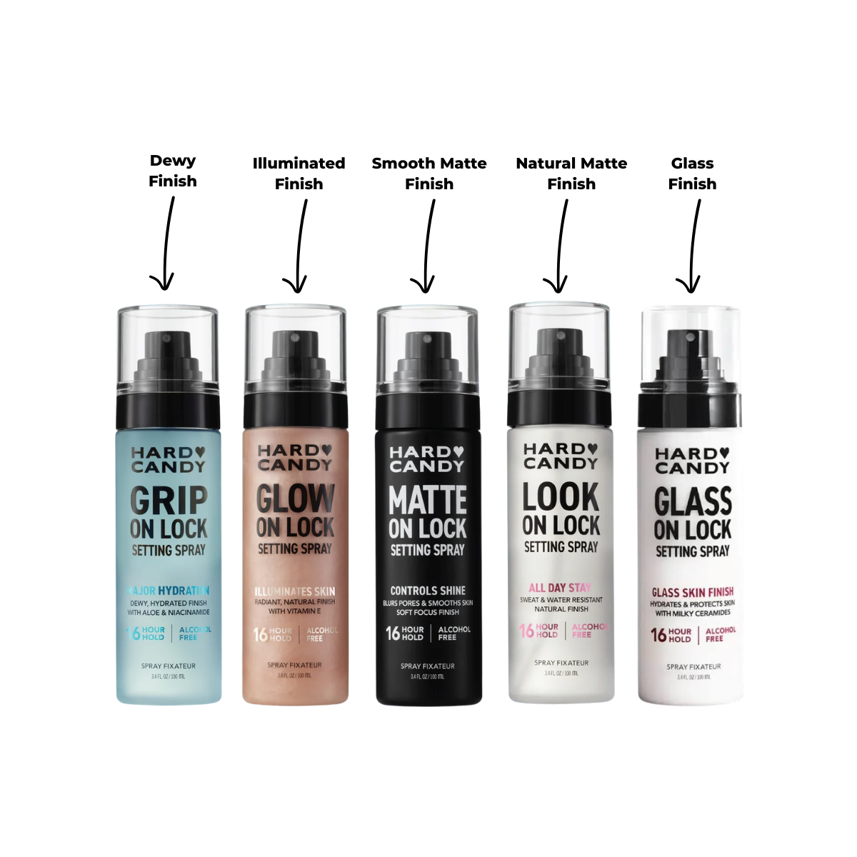 Hard Candy | Glow On Lock Setting Spray